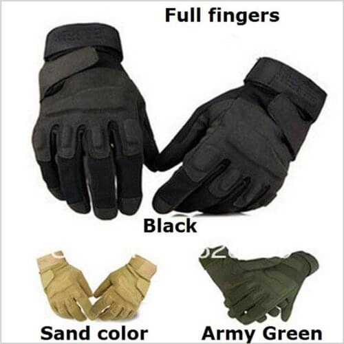 Pro Outdoor Sports Tactical Glove Military Swat Airsoft Hunting Shooting Camping Army Mittens Full & Half Finger Glove
