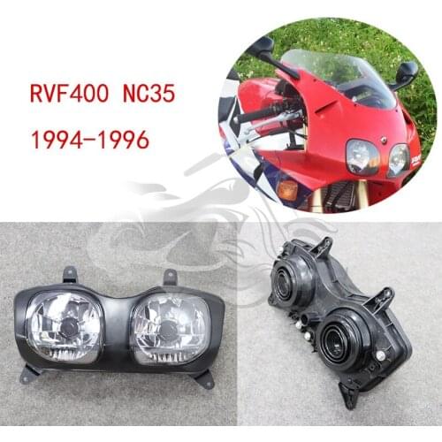Motorcycle Front Headlight Headlamps Assembly Fit For Honda RVF400 RR NC35 1994 1995 1996 RVF 400 RR NC 35