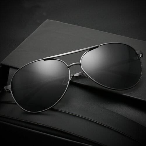 SPH 0 to -6 Shortsight Diopter Finished Myopia Polarized Sunglasses Men Women Pilot Spectacles For Nearsighted Sunglasses