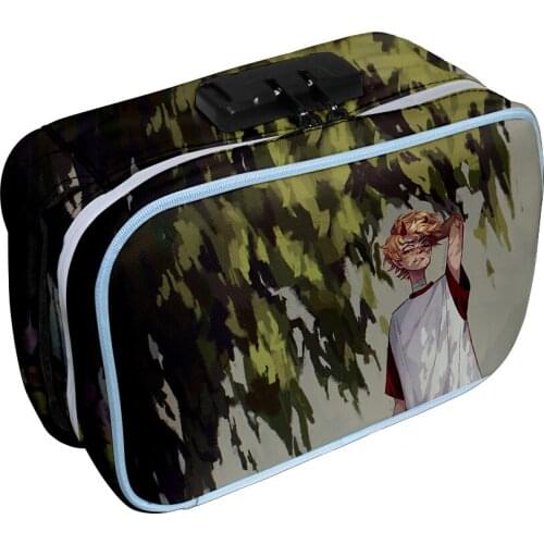 Tommyinnt Oxford cloth 3D printing Deodorant Tobacco Bag Storage Bag Cosmetic Bag