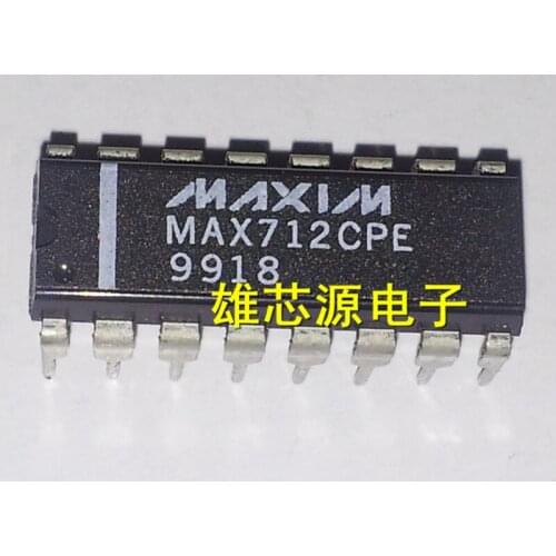 100% New&original In Stock MAX712CPE DIP MAX712CP MAX712C MAX712