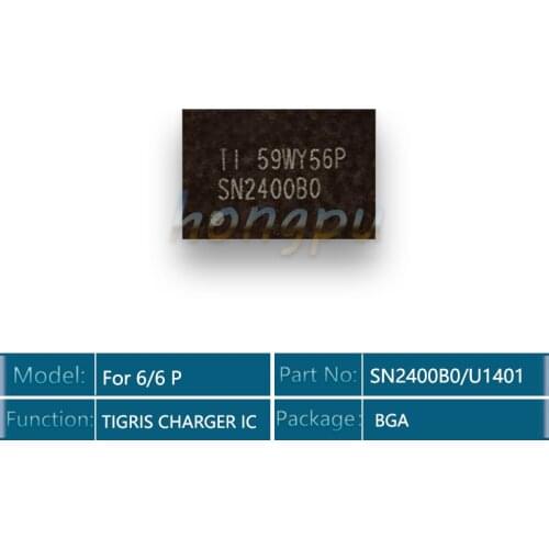 5pcs/lot SN2400B0 for iphone 6/6 plus U1401 charging ic SN2400 SN2400BO 35pins USB control TIGRIS charger IC