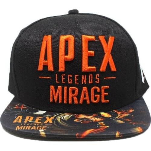 Game Apex Legends Mirage Baseball Caps Hip Pop Streetwear Snapback Summer Trucker Dad Adult Unisex Hat Outdoor Sun Visor Hats
