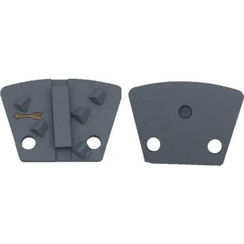 HT Five Quarter PCD Diamond Concrete PCD Grinding Disc Blastrac PCD Scraper Diamond Grinding Plate for Coating Removal 12PCS