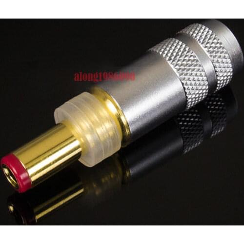 GZLOZONE 1pcs Original Japan Oyaide Gold-plated DC power plug 5.5*2.1 /5.5*2.5mm L9-46