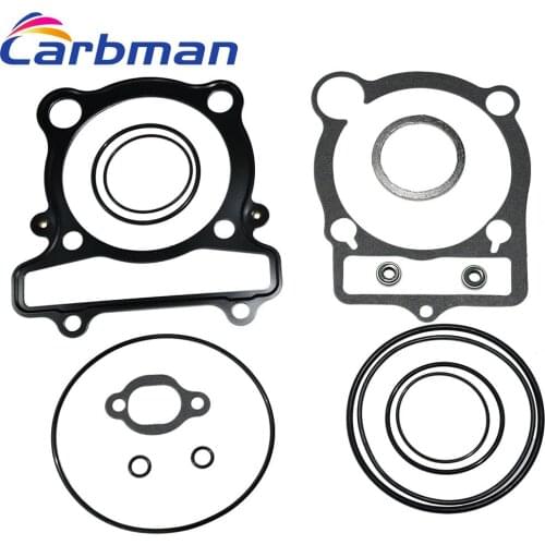 Carbman Top End Head Gasket Kit For YAMAHA Warrior 350 Raptor Big Bear Wolverine ATV Spare Part