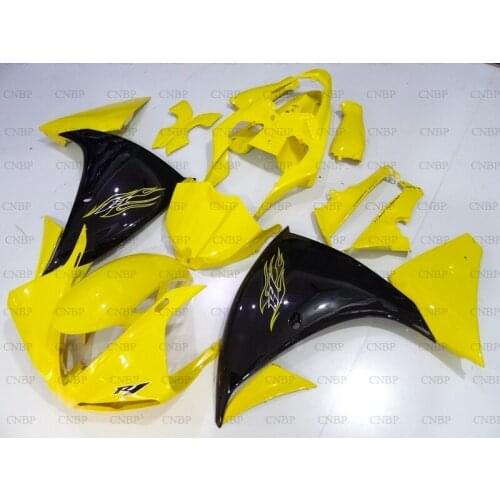 For YAMAHA YZFR1 2009 - 2011 Motorcycle Fairing YZF1000 R1 2009 Plastic Fairings for YAMAHA YZFR1 2009 Yellow Black Fairings