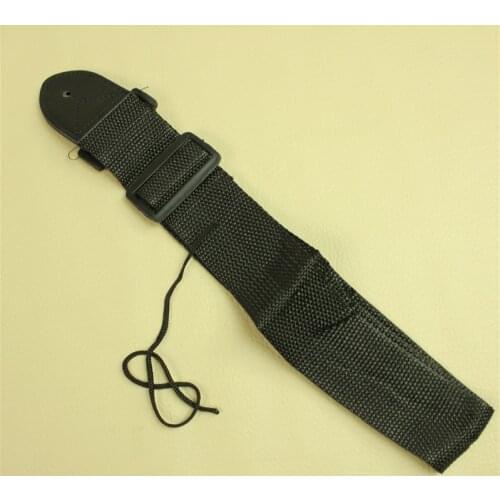 1Pcs straps Black acoustic bass Electric guitar strap guitar accessories parts musical instruments
