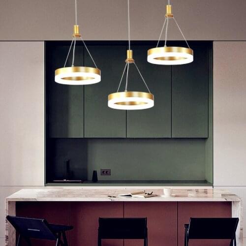 Nordic style Remote Control LED Pendant Lamp Novelty Simplicity Luminaire acrylic Hanging Lamp for Bedroom Livingroom Bar Study