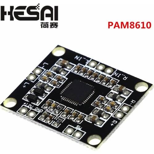 Smart Electronics PAM8610 2x15W Amplifier Board Digital Two-channel Stereo Power Amplifier Board Miniature