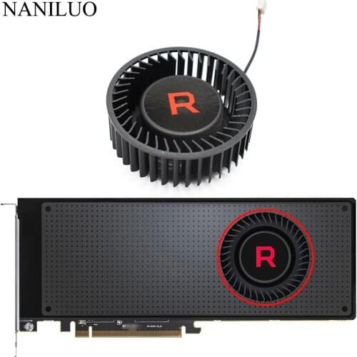 BFB1012SHA01 BV5 RX VEGA56 VEGA64 Cooler Fan For AMD XFX Radeon RX VEGA 64 56 SILVER Graphics Card Fan