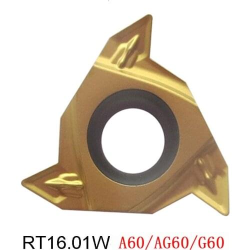External Threading Insert RT16.01W-AG60 AG55 YBG201 16ER AG60 A60 G60 16 ER Thread Turning Tool Holder Boring Bar SER cnc