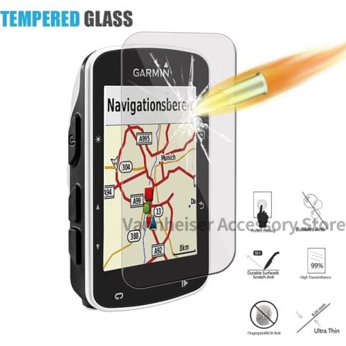 9H Tempered Glass for Garmin Edge 130 1000 SmartWatch Screen Protector Film for Garmin Edge 510 520 530 810 820 830 Accessories