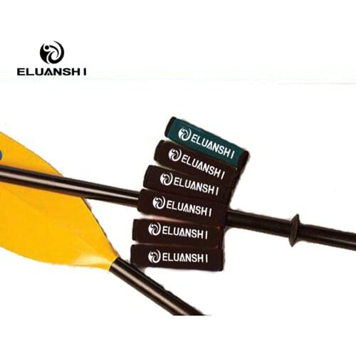2 pcs Cascade Creek eluanshi Comfort Kayak Paddle Grips rowing boat accessories marine black canoe bungee raft bateau XiBanYa