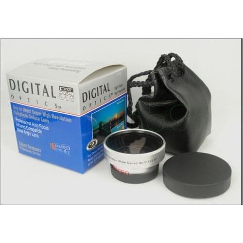 37mm 0.45x WIDE Angle + Macro Conversion LENS 37 0.45 Silver