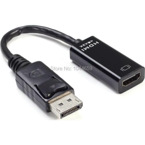 4K Displayport DP to HDMI Adapter 1080P Display Port Cable Converter For PC Laptop Projector HDTV Displayport to HDMI Adapter