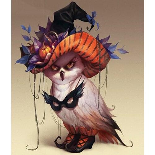 5D DIY Diamond Painting Owl Diamond Embroidery Sale Cartoon Cross Stitch Kit Mosaic Craft Needlework Home Decor Gift GJ07