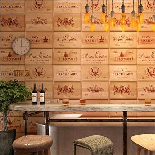 Beibehang Retro nostalgic American country wallpaper papel de parede para quarto em cafe living room TV background wallpaper