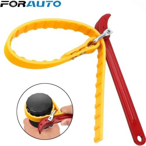 Chain Oil Filter Puller Strap Spanner Adjustable Strap Opener Belt Wrench Oil Filter Oil Filter Wrench