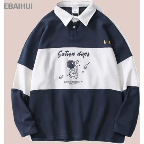 EBAIHUI Long Sleeve Polos For Men