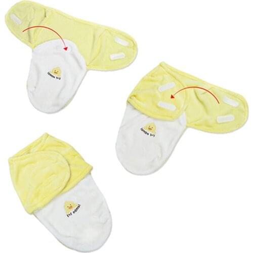 Hot Sale 50% Newborn Baby Products Swaddle Soft Warm Envelope for Newborn Blanket Fleece Sleeping Bag For 0-4 Months Infant Baby