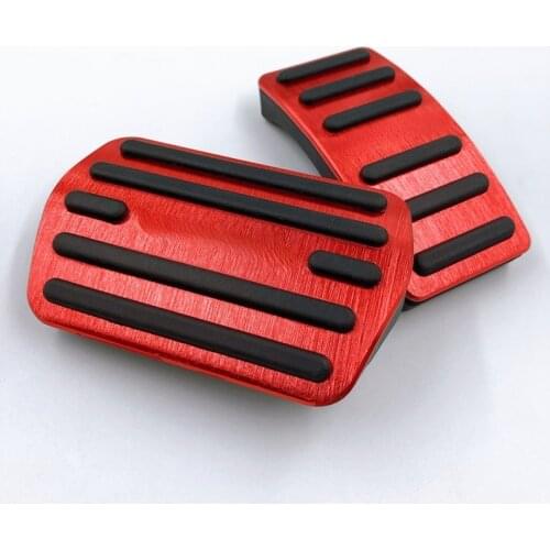 For Ford Kuga Escape 2013 2014 2015 2016 2017 Aluminum Alloy Car Accelerator Gas Pedal Brake Pedal Pads Cover AT