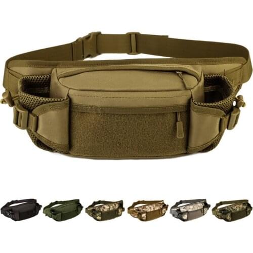 Outdoor Climbing Camping Sports Hiking Hunting Fishing Riding Nylon Waterproof Waist Bags Belt Backpack Tactical Molle Handbags