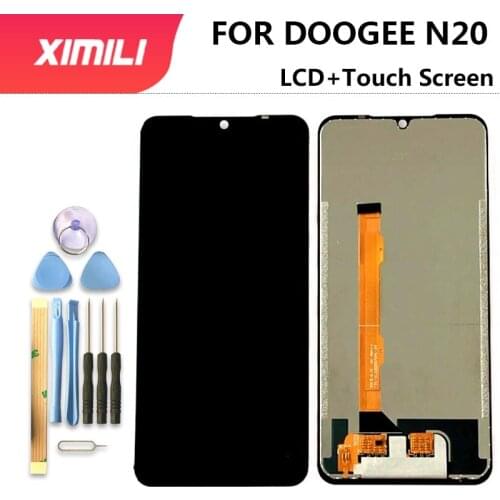 New100% Original Tested 6.3 inch for DOOGEE N20 LCD Display+Touch Screen Digitizer Assembly LCD+Touch Digitizer forDOOGEE N20PRO