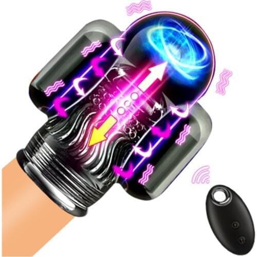 New Wireless Remote Control Glans Vibrator Penis Trainer Sex Toys for Men Penis Massager Delay Lasting Glans Trainer Stimulator