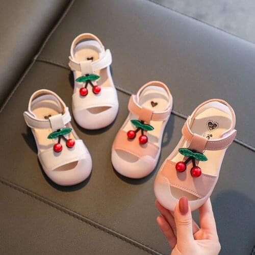 Baby Toddler sandals womens summer soft bottom anti slip fashion girls sandals small and medium-sized girls treasure toddler
