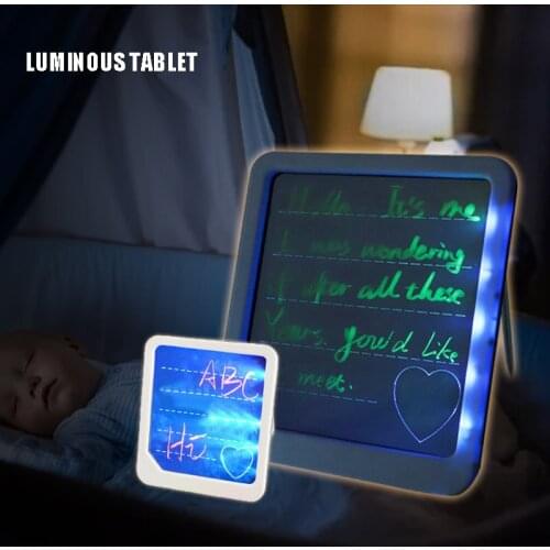 LED Writing Board Fluorescent Drawing Display Board for Advertising Restaurant Menu Art Kids 2019 New Design Kids Toy