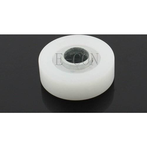1/2/5/10pcs Nylon Roller Wheel Plastic Bearings 6*19*6mm Guide Pulley Flat Belt Idler