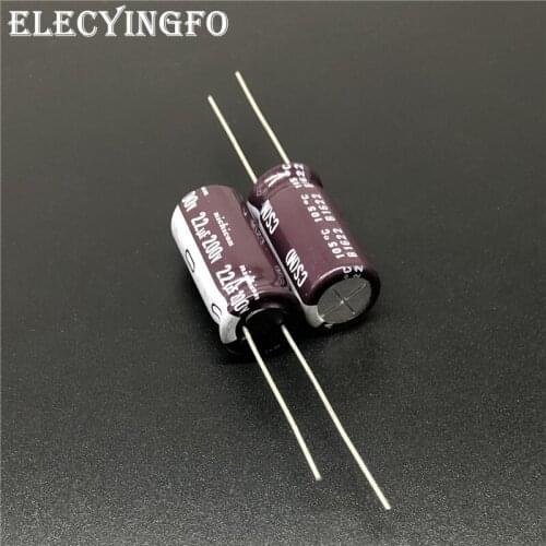 10Pcs/100pcs 22uF 200V NICHICON CS Series 10x20mm High Ripple Current High Reliability 200V22uF Aluminum Electrolytic capacitor