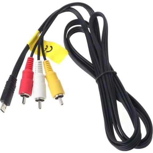 AV Cable VMC-15MR2 RCA Terminal Cord for Sony Handycam Camcorder Digital Camera HX6A