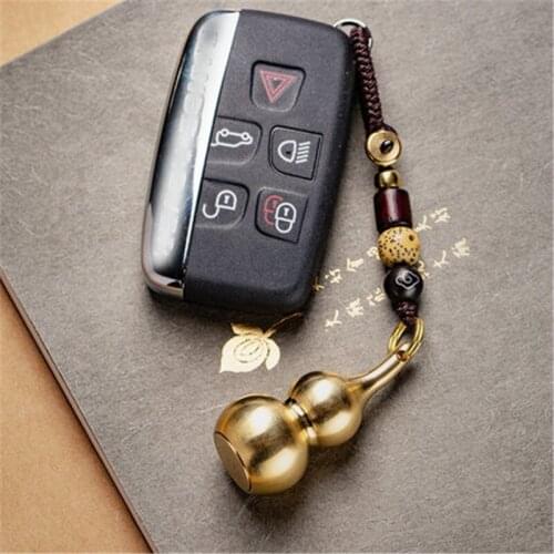 For Skoda Kodiaq KAROQ Octavia Superb KAMIQ Car keychain Brass pendant beautiful decoration car accessories