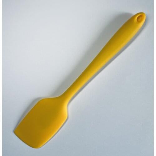 Colored silicone butter scraper integrated cream scraper - mini type (7inch)