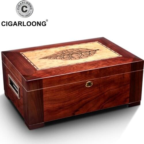 Cigar Moisturizing Box Cedar Large Capacity Double Layer Moisturizer Cabinet/Humidor CH-1136