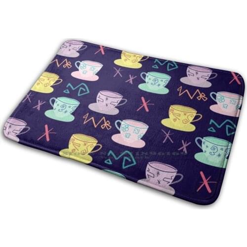 Alices Mad Tea Party Mat Rug Carpet Anti - Slip Bedroom Entrance Door Mat Alice In Walt World Animation Walt Animations Tea