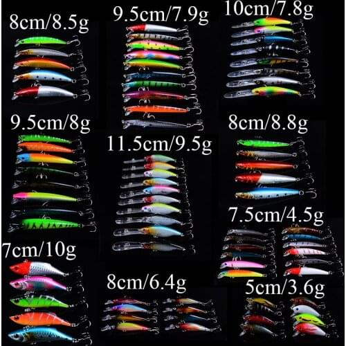 Laser Minnow Fishing Lure Mixed Models pesca Sharp hooks fish wobbler tackle crankbait artificial japan hard bait swimbait