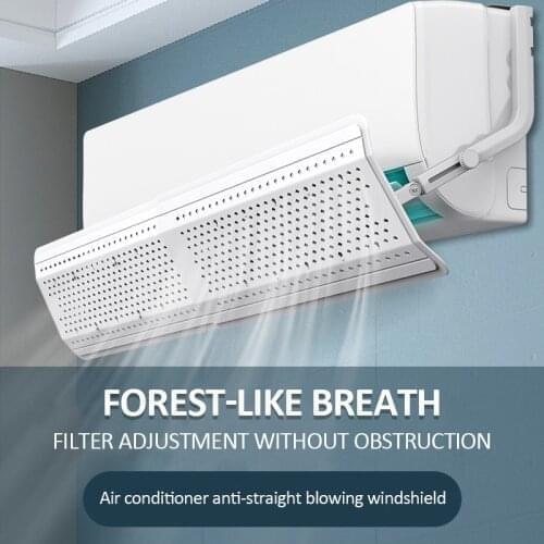 Scalable Hanging-type Air Conditioning Windshield Anti-direct Blowing Air Deflector Household Air Conditioning Baffle for Home