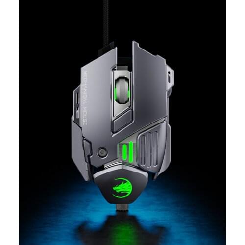 Gaming Mouse Wired Ergonomic Mice RGB Backlight 3200 DPI 7 Programmable Buttons RGB Backlit PC Gamer Computer Rate For FPS Gamer