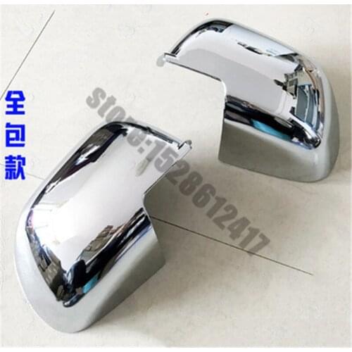 For Nissan march 2010-2015 ABS Chrome Car Side Door Rearview Mirrors Cover Trim Car styling