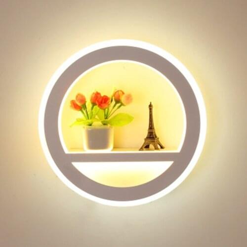 Wall Mounted Bedside Lamps Luminarias Acrylic Led Wall Light 110-220V Modern Sconce Wall Lights Led Reading Light Bed Fixtures