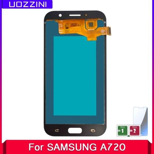 New LCD TFT INCELL/AMOLED For Samsung Galaxy A7 2017 A720 SM-A720F A720M LCD Display Touch Screen Digitizer Assembly Replacement