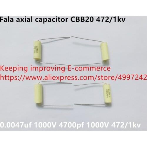 Original new 100% fala axial capacitor CBB20 0.0047uf 1000V 4700pf 1000V 472/1kv (Inductor)
