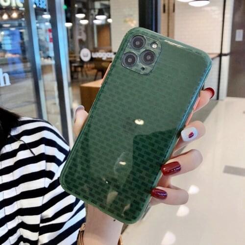 Simple Matte Bumper Phone Case for Iphone 11 Case Pro Max Xr Xs 6s 8 7 Plus Shockproof Soft Tpu Silicone Matte Cover