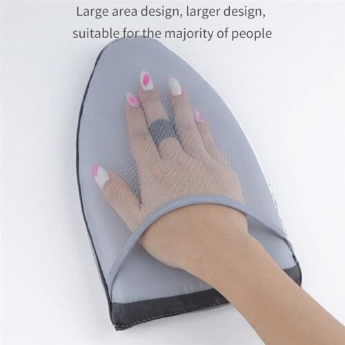 Hand-Held Mini Ironing Pad Sleeve Board Holder Heat Resistant Glove For Clothes Garment Steamer Portable Table Rack