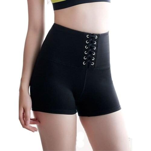Spandex Booty Biker Shorts for Women Summer High Waisted Sexy Sweat Leather Kawaii 2020 Korean Casual Fashion Gym Clothing