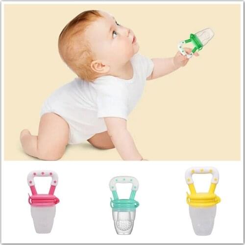 1Pcs Cartoon Baby Teethers Silicone Teething Baby Teether Chew Free Pacifier Food Grade Silicone