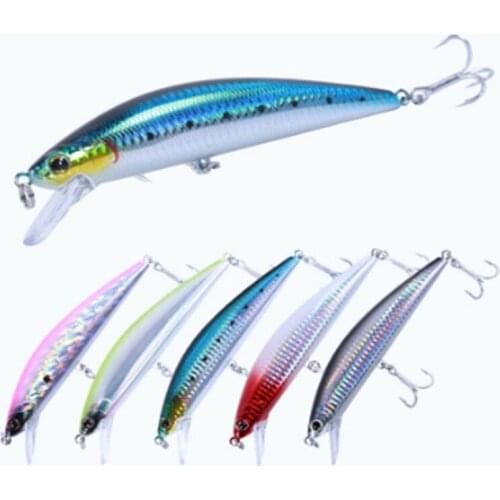 2020 High Quality New Fishing Lure Plastic Bionic Hard Bait 3 fish Hooks Floating Fishing Tackle Рыболовные снасти